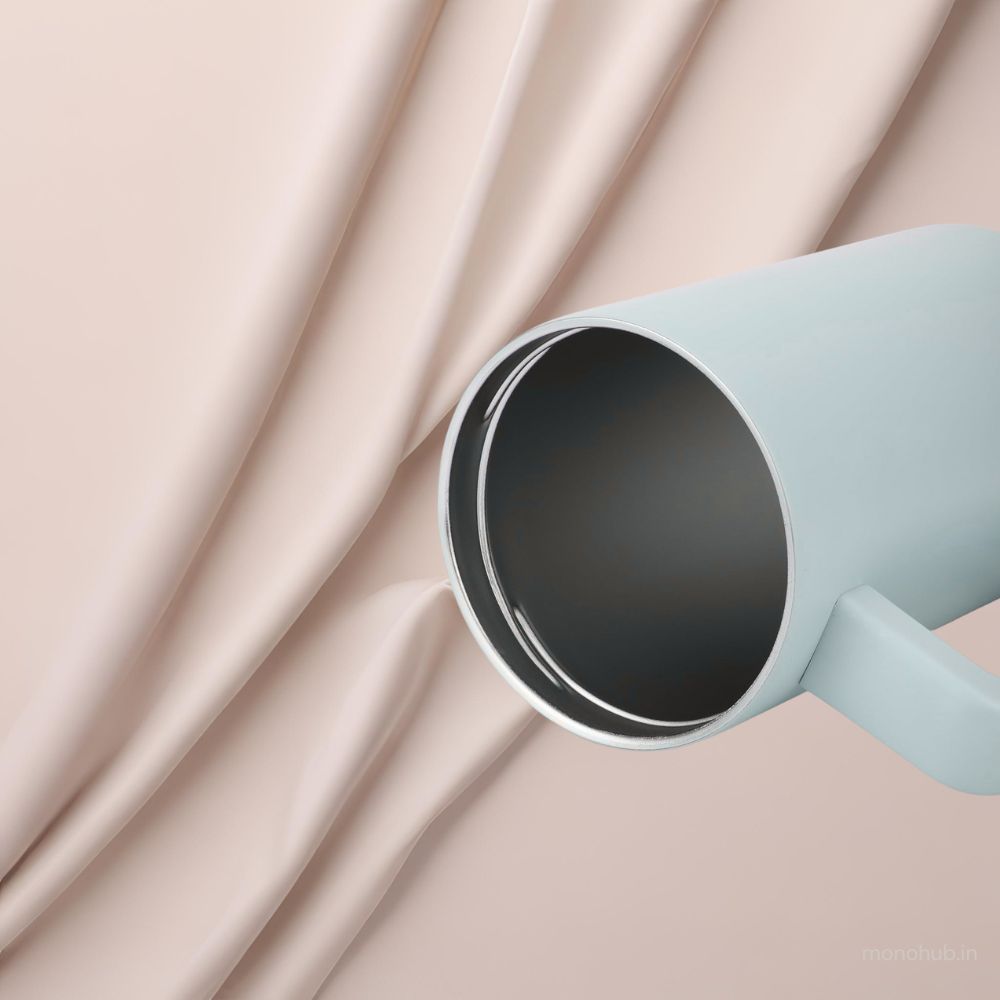 Multicolor Steel  Tumbler With Steel Straw – Double Wall Insulated