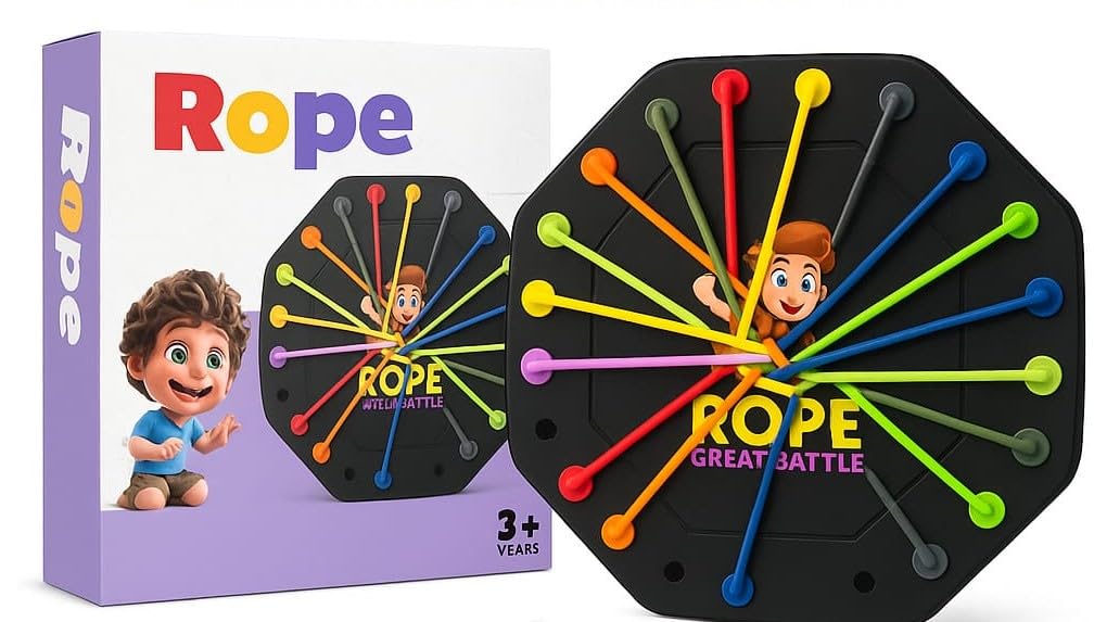 Rope Untangling  Game – Multi-Level Brain Challenge for Kids & Adults