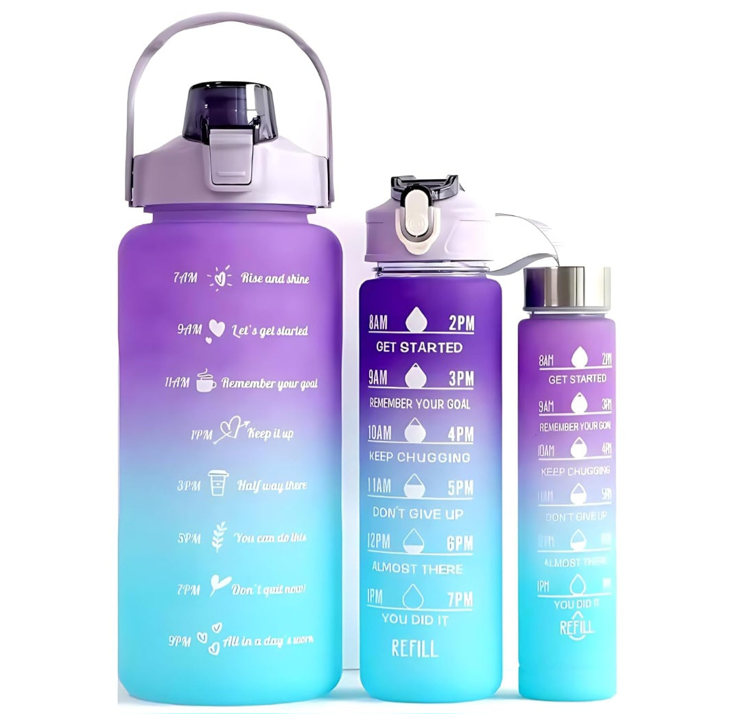 3-in-1 Fitness Bottle – combo set