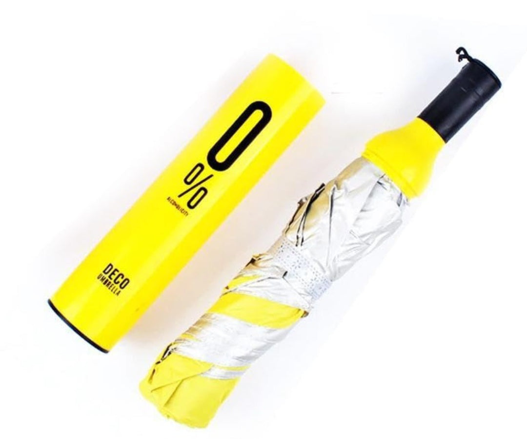 Compact Bottle Umbrella - Travel Friendly