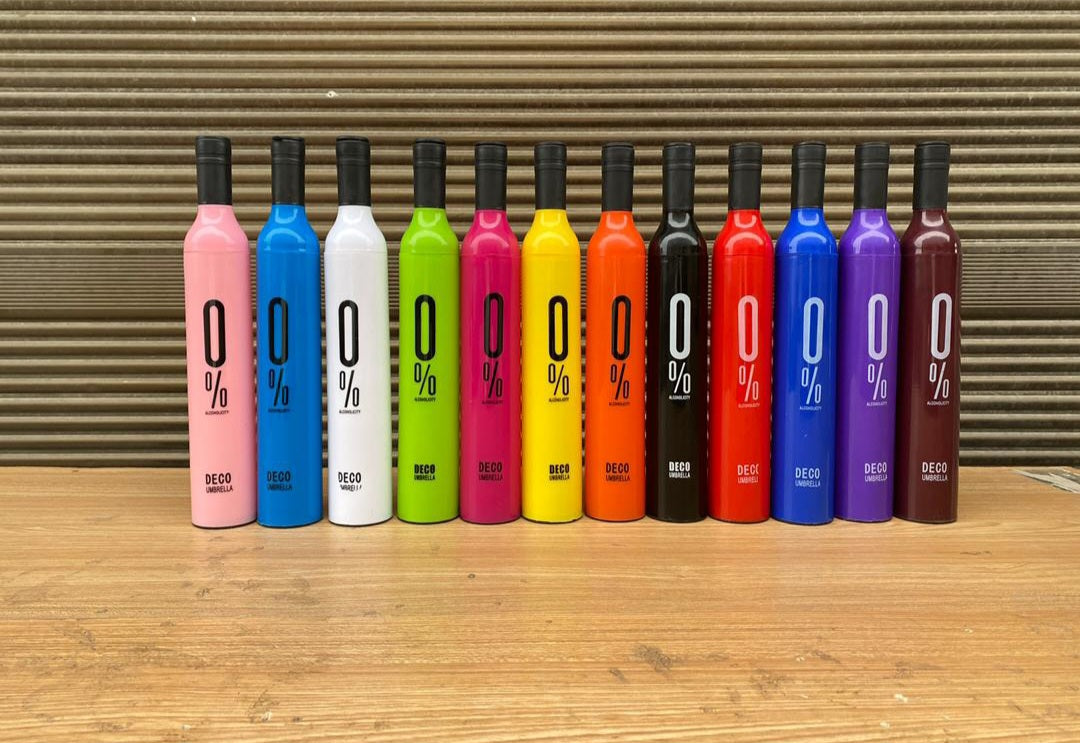 Compact Bottle Umbrella - Travel Friendly