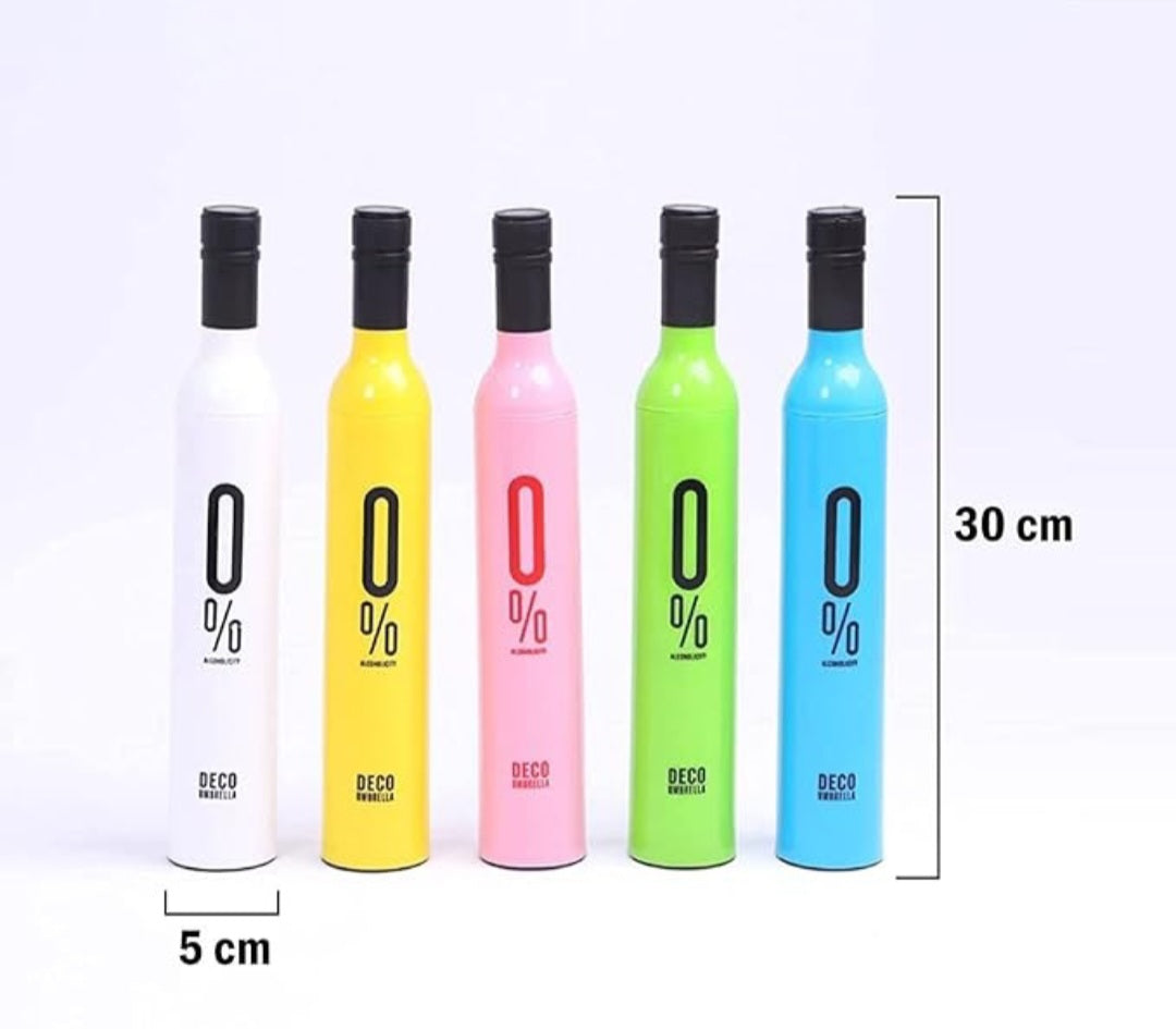 Compact Bottle Umbrella - Travel Friendly