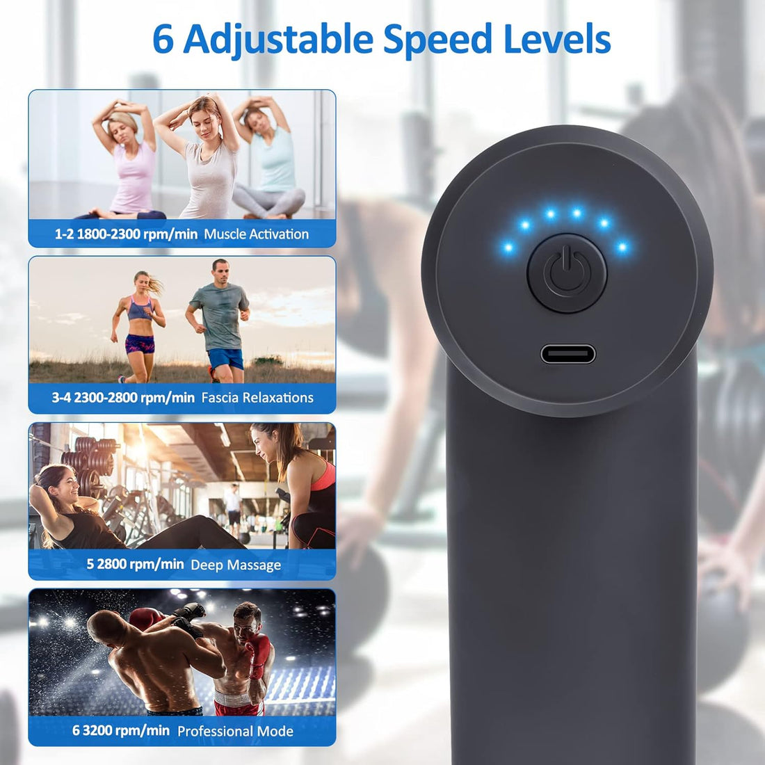 Full body Pain Relief- Massager Gun