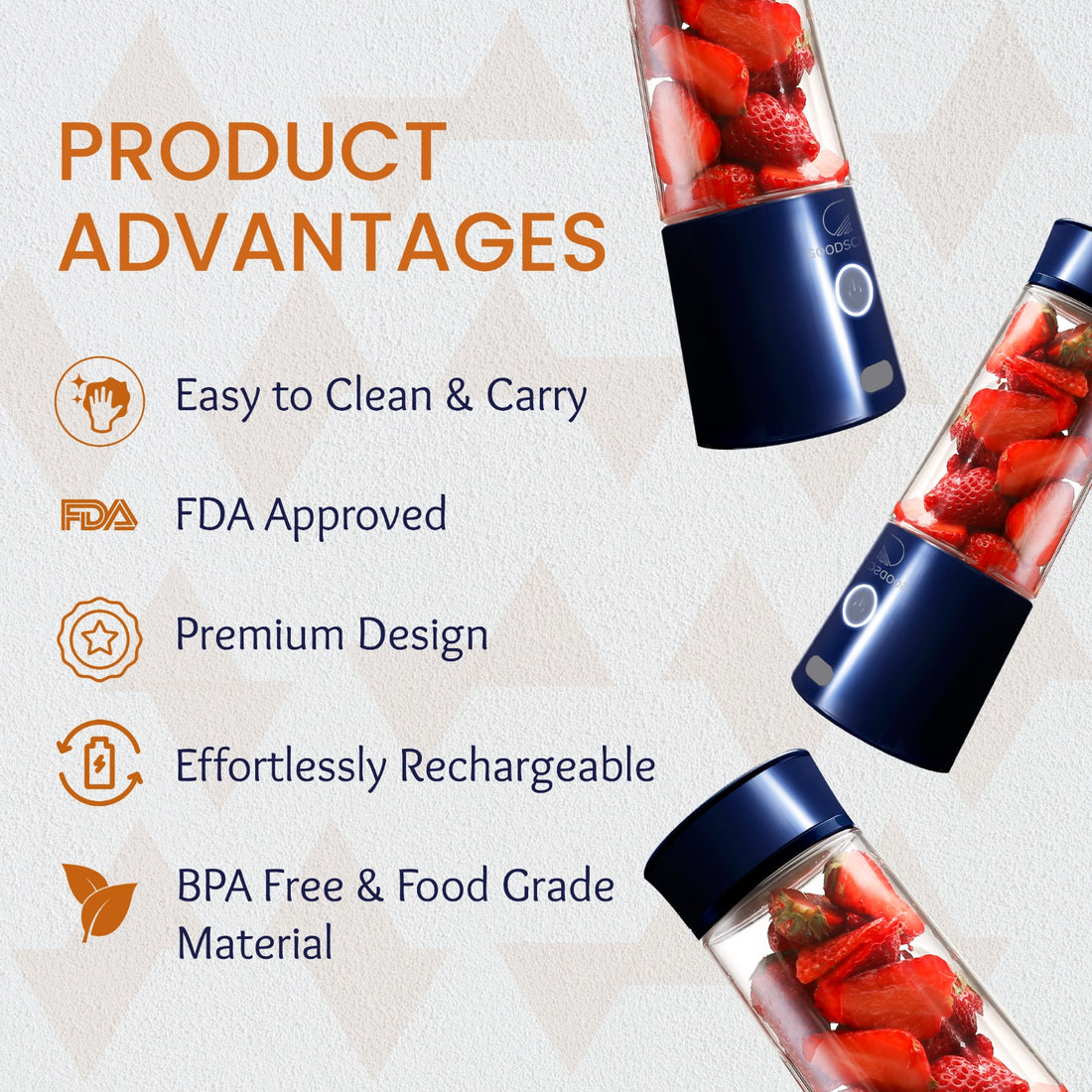 Portable  Juice Blender – Fresh Smoothies Anywhere, Anytime