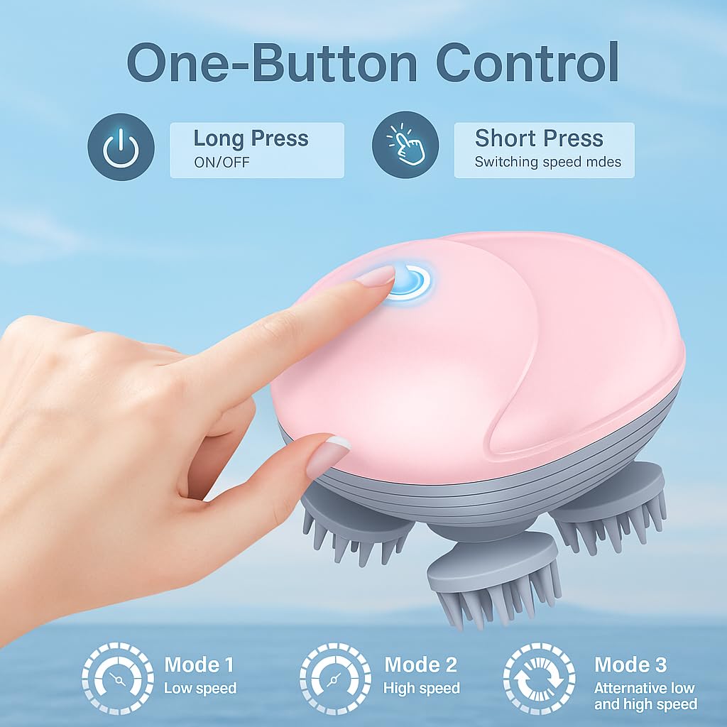 Revive Scalp Massager – Head, Scalp & Body