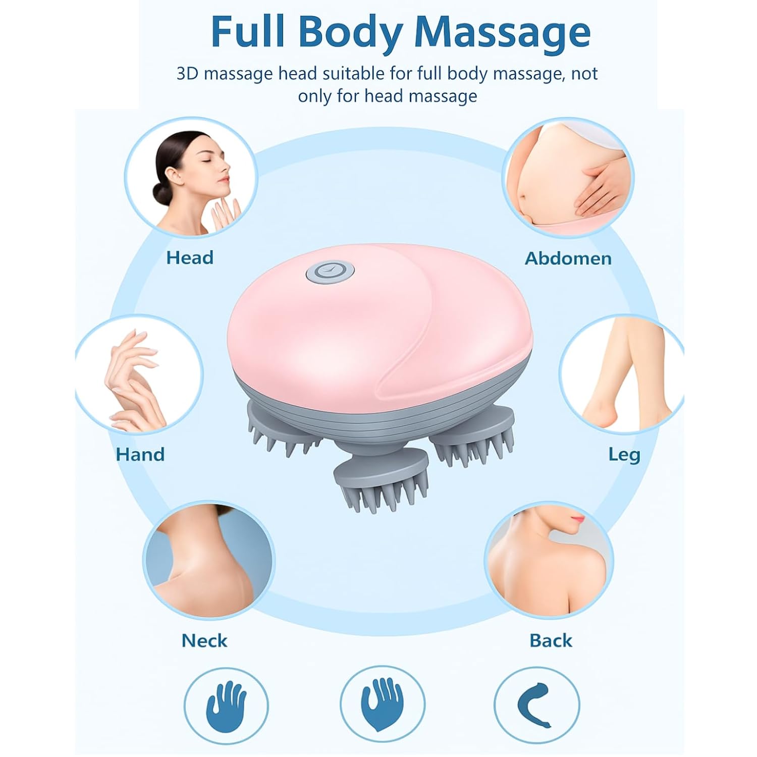 Revive Scalp Massager – Head, Scalp & Body