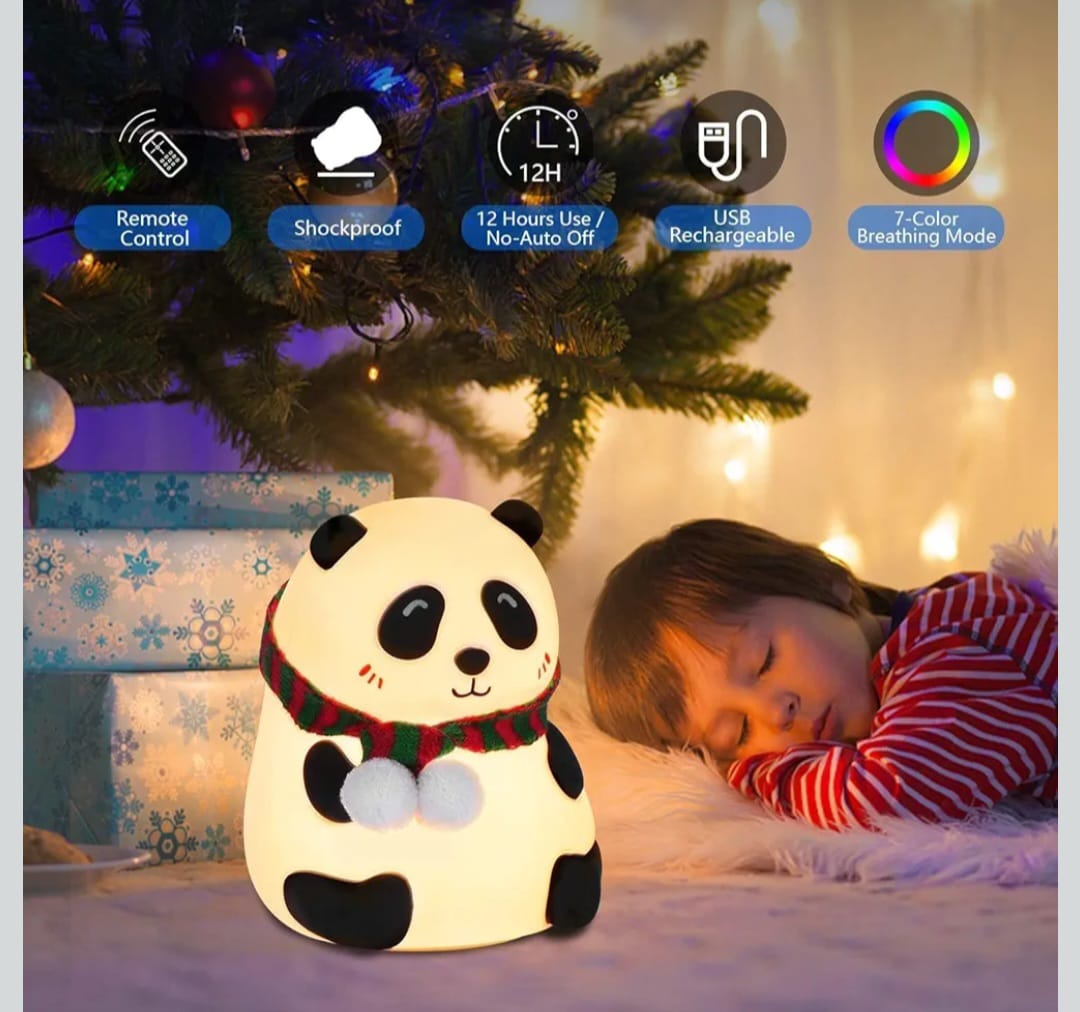CuteGlow Panda Night Lamp