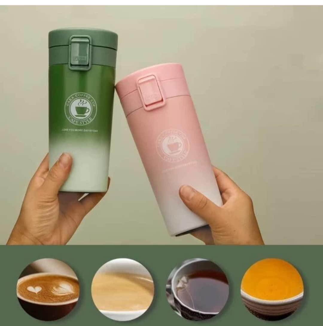 500ml Steel Travel Mug – Hot & Cold Lock Design