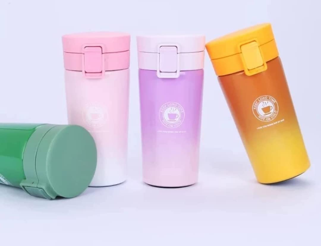 500ml Steel Travel Mug – Hot & Cold Lock Design