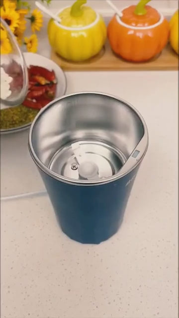 One-Touch Electric Spice Grinder –  Stainless Steel Blade